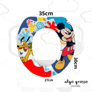ADAPTADOR - REDUCTOR PARA INODORO ACOLCHADO MICKEY art.IKDIS030