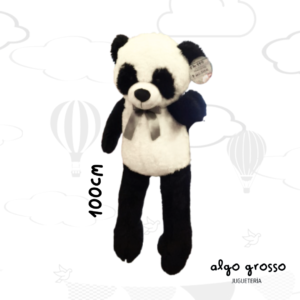 PELUCHE DE PANDA CON MOÑO 100CM art.IKPLUSH005