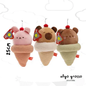 PELUCHE HELADO ANIMALES SPANDEX art.8282