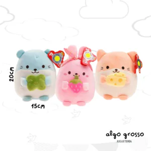 PELUCHE ANIMALES DE 20CM SPANDEX art.8286