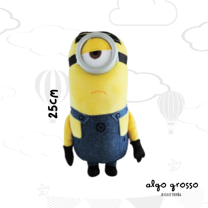 PELUCHE MINIONS DICK DE 22CM 3D art.MN091