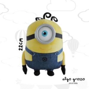 PELUCHE MINIONS JAMES DE 22CM 3D art.MN089