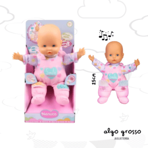 NENUCO BEBOTE SMILE SOFT DE 25CM CON SONIDO art.NFN80000