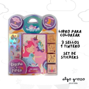 MY UNICORN DISEÑA Y PINTA BLISTER art.6492