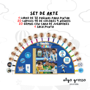 AFA ARCOIRIS DE COLOR 20 COLORES CON GOMAS art.6588