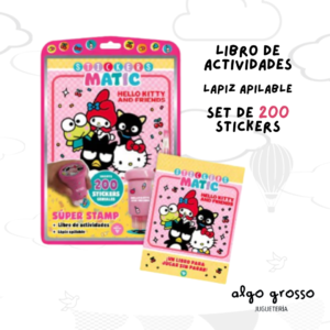 HELLO KITTY STICKERS MATIC SUPER STAMP art.6738