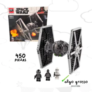 SPACE WARS SIMIL BLOQUES NAVE TIE FIGHTER STAR WARS 450 PIEZAS art.60070