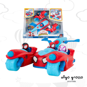 SPIDEY AMAZING FRIENDS 3 VEHICULOS art.SNF0346