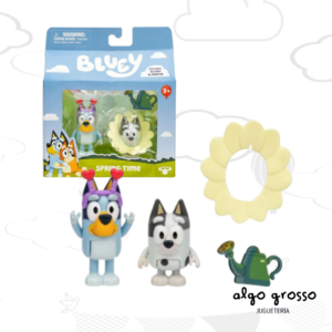 BLUEY 2 FIGURAS SPRING TIME art.18912/13