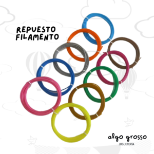 REPUESTO LAPIZ 3D 10 COLORES art.7191