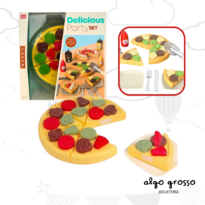 DELICIOUS SET PIZZA CON ACCESORIOS art.7066