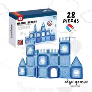 MAGNETIC BLOCKS CASTILLO 28 PIEZAS art.6759