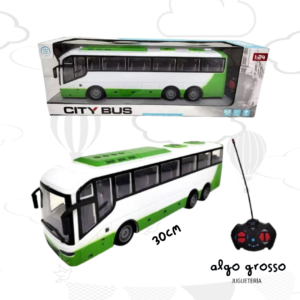 CITY BUS COLECTIVO A RADIO CONTROL CON LUZ art.6776