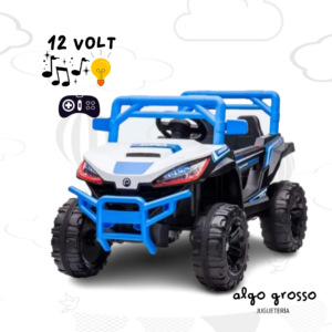 CAMIONETA UTV DEPORTIVO 12 VOLT CON LUZ - SONIDO Y RADIO CONTROL art.56280