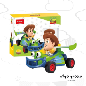 TOY STORY AUTO CON FIGURA WOODY art.IKDIS058