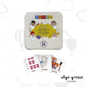 RUTINAS ESCOLARES PICTOGRAMAS EN LATA art.751
