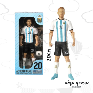 MAC ALLISTER FIGURA ARTICULADA DE 20CM + FUTBOL art.83705